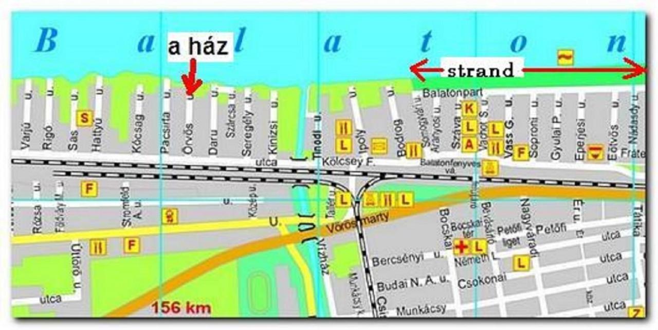 Дом отдыха 7 Ferohelyes Haz Balatonfenyvesen A Totol 15 M-re Sajat Steggel Es Csonakkal